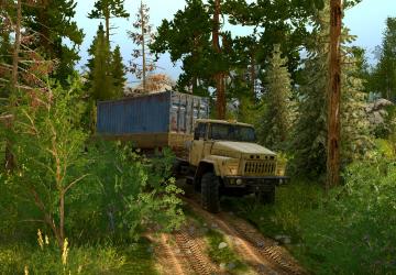 Map Forest. Rocks version 1 for Spintires: MudRunner (v07.08.19)