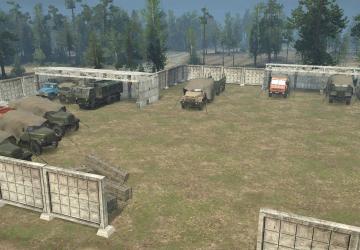 Forest Trail Map version 1 for Spintires: MudRunner (v14.08.19)