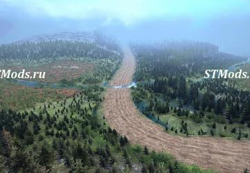 Fox Marsh Road Map version 1.0 for Spintires: MudRunner (v14.08.19)