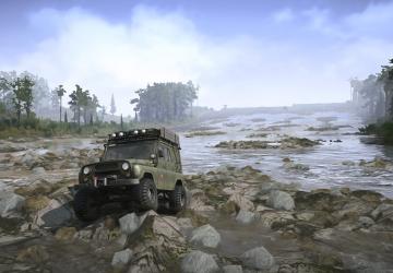Map Somewhere in the Forests of America version 1.1 for Spintires: MudRunner (v10.06.19)