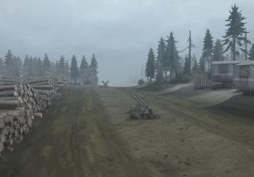 Gold Log Map version 13.09.19 for Spintires: MudRunner (v14.08.19)