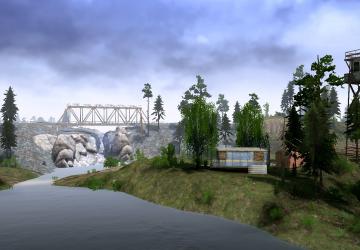 Blue Spruces Map version 1 for Spintires: MudRunner (v10.06.19)