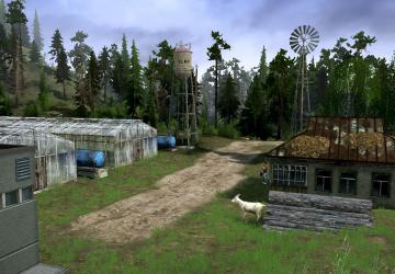 Blue Spruces Map version 1 for Spintires: MudRunner (v10.06.19)