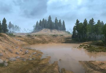 Trelovka Hills Map version 24.06.20 for Spintires: MudRunner (v14.08.19)