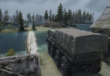 Mountain Map version 1 for Spintires: MudRunner