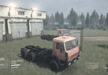 Mountain Map version 1 for Spintires: MudRunner (v10.06.19)