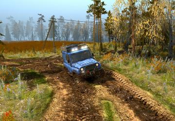 City of Three Lakes Map version 1 for Spintires: MudRunner (v14.08.19)