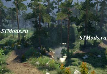 Great Tree Trail Map version 1.0 for Spintires: MudRunner (v14.08.19)