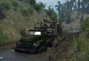 Dirty Lumberjack Map version 1 for Spintires: MudRunner (v14.08.19)
