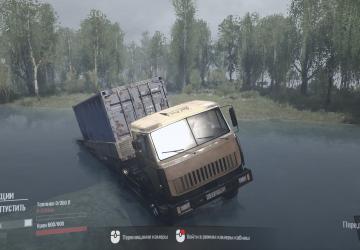 HardWork Map version 1.0 for Spintires: MudRunner (v25.02.21)