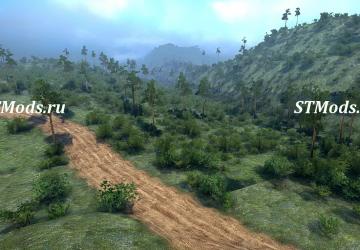 Map Hills and Valleys version 1.0 for Spintires: MudRunner (v14)