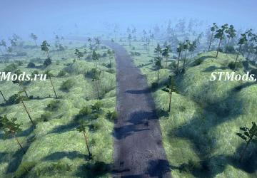 Map Hills and Valleys version 1.0 for Spintires: MudRunner (v14)