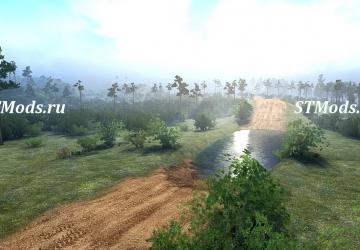 Map Hills and Valleys version 1.0 for Spintires: MudRunner (v14)