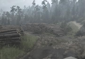 Hilly Forest Map version 29.05.19 for Spintires: MudRunner (v22.03.19)