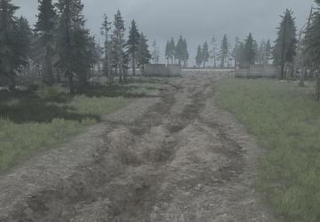 Fragile Bridge Map version 31.08.23 for Spintires: MudRunner (v28.09.22)