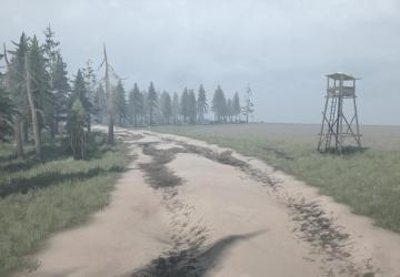 Fragile Bridge Map version 31.08.23 for Spintires: MudRunner (v28.09.22)
