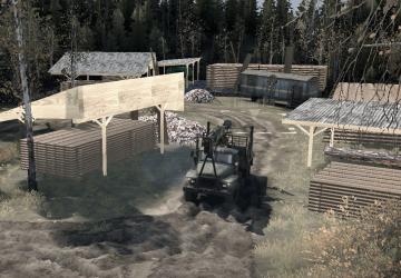 Map IK-3.Autumn version 1 for Spintires: MudRunner (v14.08.19)