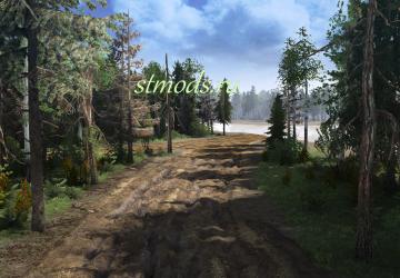 Map In The Forest version 1.0 for Spintires: MudRunner (v22.03.19)