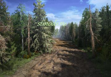 Map In The Forest version 1.0 for Spintires: MudRunner (v22.03.19)