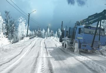 Kamyanka Winter Map version 1 for Spintires: MudRunner (v10.06.19)