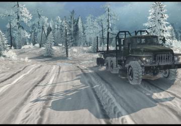 Kamyanka Winter Map version 1 for Spintires: MudRunner (v10.06.19)