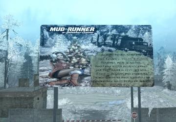 Kamyanka Winter Map version 1 for Spintires: MudRunner (v10.06.19)