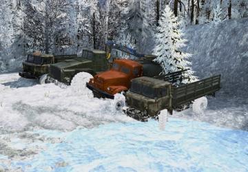 Kamyanka Winter Map version 1 for Spintires: MudRunner (v10.06.19)