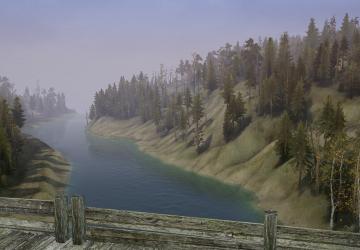 River Canyon Map version 1.0 for Spintires: MudRunner (v25.02.21)