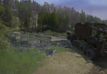 River Canyon Map version 1.0 for Spintires: MudRunner (v25.02.21)