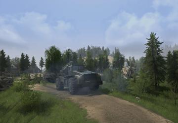 Kintamani Map version 1 for Spintires: MudRunner (v25.02.21)