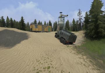 Kintamani Map version 1 for Spintires: MudRunner (v25.02.21)