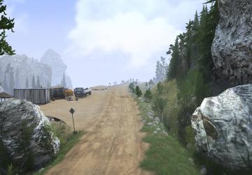 Map Kirensk-Zabalo version 2.2 for Spintires: MudRunner (v10.06.19)