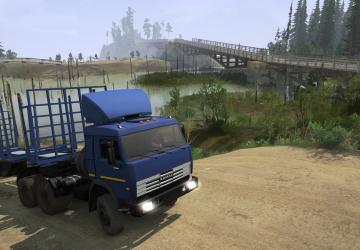 Map Kirensk-Zabalo version 2.2 for Spintires: MudRunner (v10.06.19)