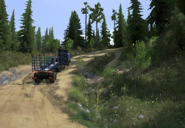 Map Kirensk-Zabalo version 2.2 for Spintires: MudRunner (v10.06.19)