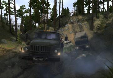 Short Cut Map version 1.0 for Spintires: MudRunner (v10.06.19)