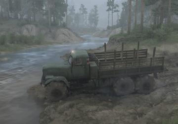 Wreck of the Log Barge Map version 1.1 for Spintires: MudRunner (v25.02.21)