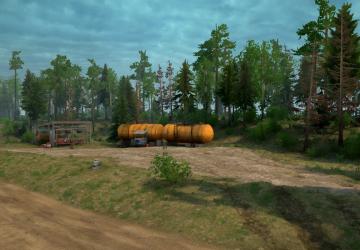 Map «Lake Bullet» for Spintires: MudRunner (v25.02.21)