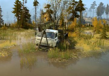 Lakeview Tour Fall Muddin Map version 1 for Spintires: MudRunner (v10.06.19)