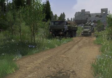 Map Forest 7 version 1 for Spintires: MudRunner (v14.08.19)