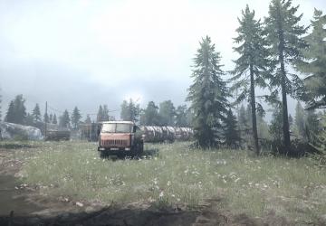 Map Forest 9 version 1 for Spintires: MudRunner (v14.08.19)