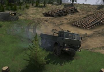 Dense Forest Map version 1 for Spintires: MudRunner (v14.08.19)