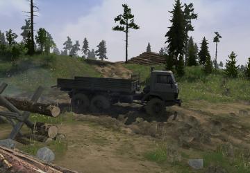 Dense Forest Map version 1 for Spintires: MudRunner (v14.08.19)