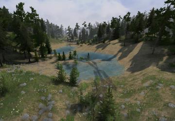 Dense Forest Map version 1 for Spintires: MudRunner (v14.08.19)
