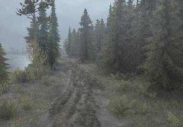 Map Forest River Bridges Autumn version 25.04.20 for Spintires: MudRunner (v14.08.19)