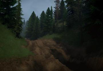 Leshachy Trails Map version 09.09.23 for Spintires: MudRunner (v25.02.21)