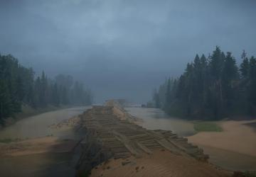 Leshachy Trails Map version 09.09.23 for Spintires: MudRunner (v25.02.21)