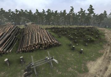 Forest Road Map version 1 for Spintires: MudRunner (v28.09.22)