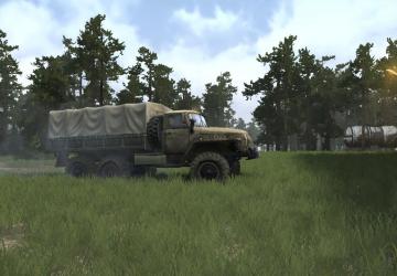 Forest Road Map version 1 for Spintires: MudRunner (v28.09.22)