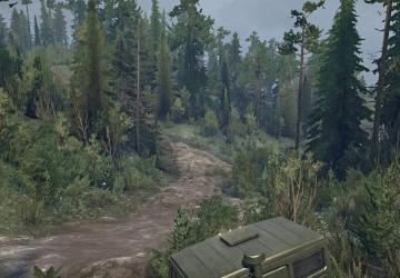 Forest Tale 2 Map version 1.1 for Spintires: MudRunner (v25.02.21)