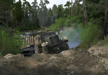 Forest District Map version 1.1 for Spintires: MudRunner (v10.06.19)